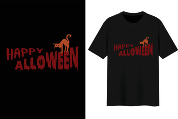 Fototapeta premium Best Halloween T-shirt Design Vector file.