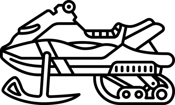 Snowmobile Icon