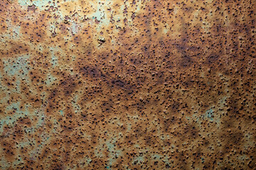 Rusty metal sheet as an background