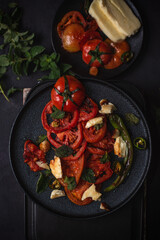 Pan Roasted Tomatoes with Herbs 