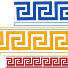 ethnic batik images with mandala patterns