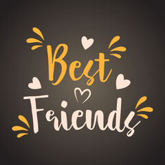 Best Friend Lettering 