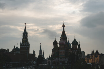 Fototapeta na wymiar Kremlin skyline, Moscow, Russia