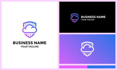 CLOUD AND SHIELD LOGO