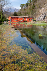 Obraz premium Posta Fibreno nature reserve (Frosinone)
