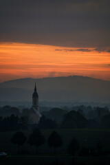 Dramatische Abendstimmung in der Oberlausitz- Neukirch/Lausitz 1