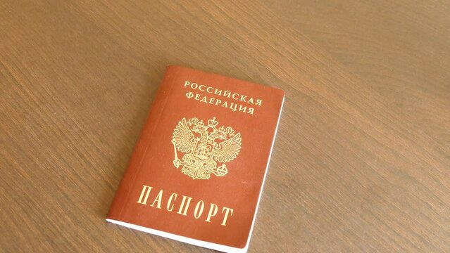 documents of a citizen of the Russian Federation. inscription on documents passport and military ID