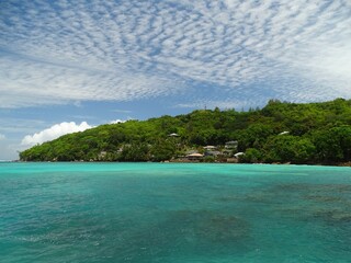 Seychelles, Praslin island, Saint Anne bay, goat point or pointe cabris