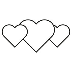 Herzen - Ornament, Vektor