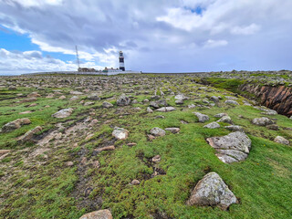 The Lighthouse on Tory Island, County Donegal, Republic of Ireland © Lukassek
