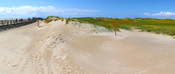 Sankt Peter-Ording Strandszenerie Panorama