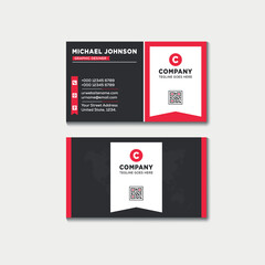 Professional, Creative, and Modern Business card Design Template