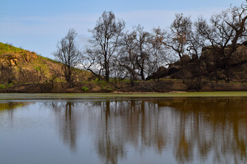 Obraz premium Nicholas Pond, Santa Monica Mountains