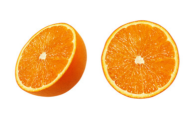 オレンジ イラスト リアル セット