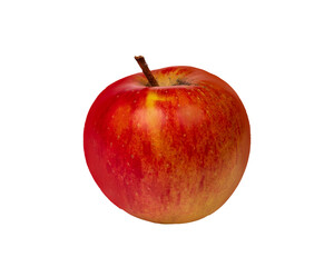 Czerwone jabłko na przezroczystym tle, png - obrazy, fototapety, plakaty