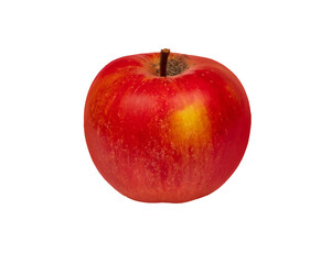 Czerwone jabłko na przezroczystym tle, png
