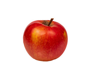 Czerwone jabłko na przezroczystym tle, png - obrazy, fototapety, plakaty