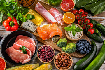 Low-carbohydrate diet products recommended for weight loss