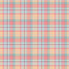 Fabric pattern seamless in vector. Textile texture drsign for web background or interior design.