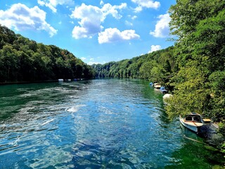 Am Hochrhein bei Schaffhausen