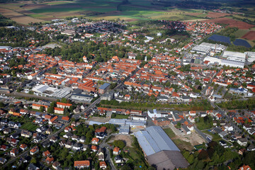 Luftaufnahme Stadt Seesen (Deutschland)