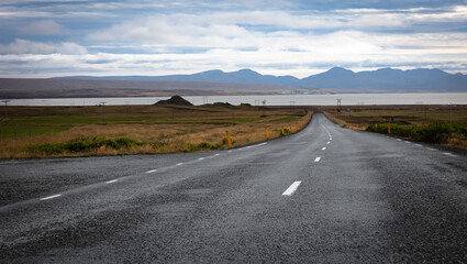 Die Straßen in Island