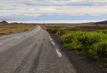 Die Straßen in Island