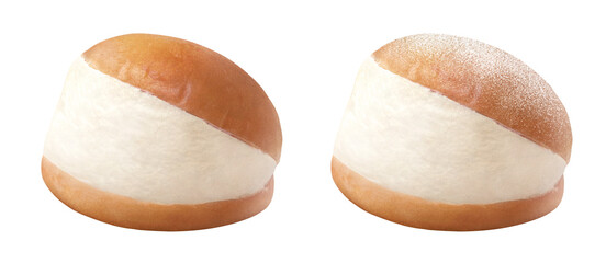 マリトッツォ イラスト リアル セット