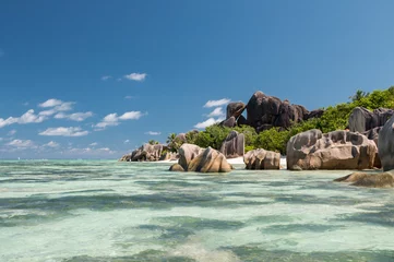 Photo sur Plexiglas Anse Source D'Agent, île de La Digue, Seychelles Anse Source D'Argent, La Digue, Seychelles