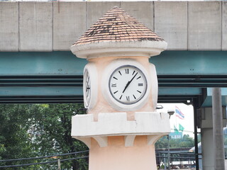clock on the street