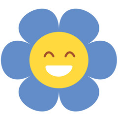 Cute Flowers Emoticon