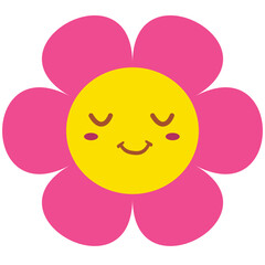 Cute Flowers Emoticon