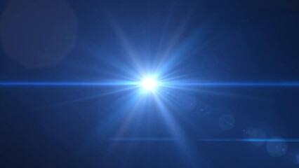 lens flare effects on black background