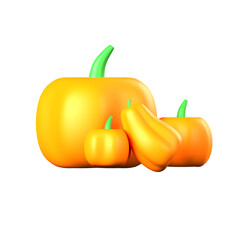 pumpkin 3D Illustration