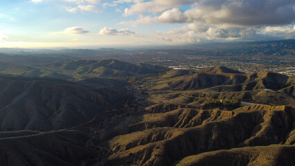 View of Simi Hills, Ventura County