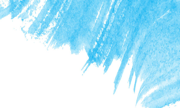Transparent Blue Brushstroke Background