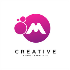 Letter M Logo Design Template Vector Element