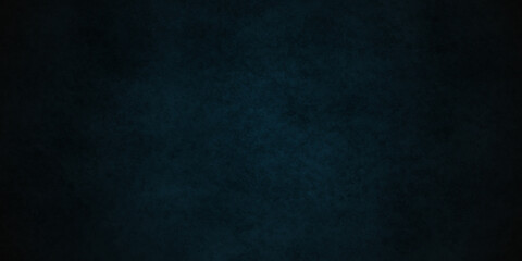 Dark blue stone grunge concrete cement blackboard chalkboard wall floor texture. Black anthracite dark green grunge old texture panorama backdrop background.	

