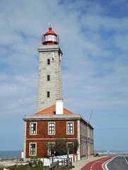 Lighthouse in Foz de Arelho, Centro - Portugal 