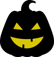 
Halloween pumpkin vector design illustration isolated on white background 

Halloween pumpkin design illustration isolated on transparent background 