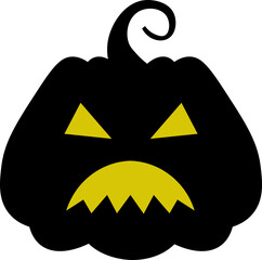 
Halloween pumpkin vector design illustration isolated on white background 

Halloween pumpkin design illustration isolated on transparent background 