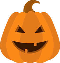 
Halloween pumpkin vector design illustration isolated on white background 

Halloween pumpkin design illustration isolated on transparent background 