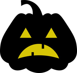 
Halloween pumpkin vector design illustration isolated on white background 

Halloween pumpkin design illustration isolated on transparent background 