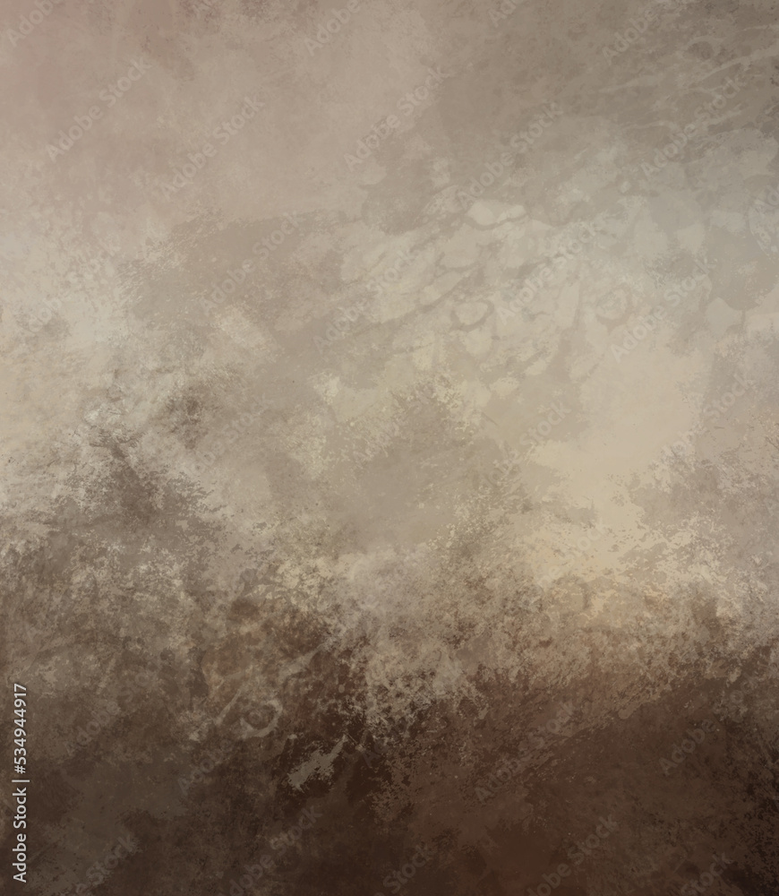 Wall mural brown background with grunge vintage stained paper texture rough surface with abstract pattern desig