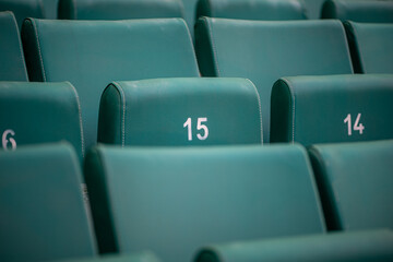 Obraz premium Empty seats of the stadium