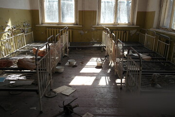 Abandoned School in Pripyat / Chernobyl