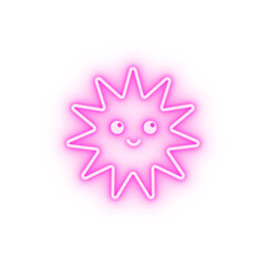 Platelet neon icon