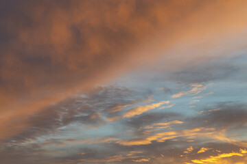 Fototapeta premium background in the form of the evening sky