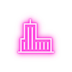 Building neon icon