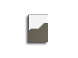 A4 paper file cover mockup